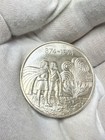               Iceland 1000 Kronur 1974 Silver 1100 Years Of Settlement Gem Bu J110