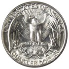 1956 D Washington Quarter Bu Uncirculated Mint State 90  Silver 25c Us Coin
