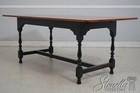75275  Dr Dimes Tiger Maple Farm Dining Table