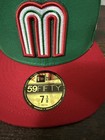 New Era Mexico Wbc 2026 59fifty Fitted Hat Green Red Size 7 3 8 Nwt