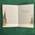 Liquidating-leanin    Tree Christmas Greeting Card    merry Christmas      
