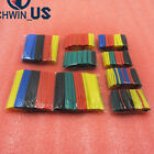 328pcs 2 1 Polyolefin Heat Shrink Tubing Tube Sleeve Wrap Wire Assortment 8 Size