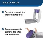 Petsafe Cat Litter Tray Box Scoopfree Self Cleaning Non Clumping Crystal  