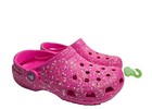 Crocs Classic Paint Splatter Kids Clog Slip On Shoes J5 210349-6tx