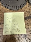 Hardinge Dividing Head Indexing Plates  - Lot Of 8 Plates