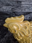 1940   s Usa Red Wing Small Rooster Covered Candy Dish  250  Yellow