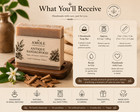 Organic Antique Sandalwood Soap Bar  Smooth Skin  For Daily Use  Self-care