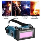 Welding Glasses Auto Darkening Welder Goggles Uv Ir Reflection Solar Powered