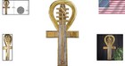 Stunning 23  Ankh Wall Art - Ancient Egyptian Symbol Hand-cast Sculpture