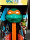 Giant Pez Michelangelo  Teenage Mutant Ninja Turtles Candy Dispenser Nib Musical
