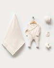 Organic Cotton Newborn Outfit     Knitted Baby Clothes 0-3 Month Baby Set