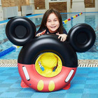Baby Swimming Float  Inflatable Swim Ring Cute Floaties With Seat And Handle Poo