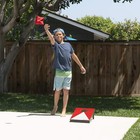 Gosports Portable Size Cornhole Game Set With 6 Bean Bags Wood Design 2 X 1 Feet
