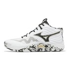 Mizuno Wave Momentum Elite Mid White Black Men Volleyball Shoes V1ga2517-41
