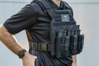 Active Shooter Molle Tactical Vest Plate Carrier Black
