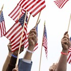 Lesnala 48 Pcs 4th Of July Patriotic Silicone Wristband Independence Day    