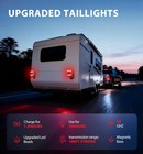 Magnetic Wireless Led Trailer Lights  Ip65 Waterproof  100ft Range