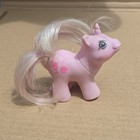 Hasbro My Little Pony Vintage G1 Pink Pony Figures Lot Of 2 1982 Hong Kong