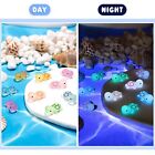 50pcs Luminous Mini Resin Turtles Sea Turtles Figurines Glow In The Dark  Cut   