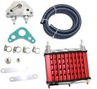 Red Oil Cooler Cooling Radiator For 125cc 140cc 150cc Motor Dirt Pit Bike Atv Us