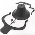 Large Cast Iron Dinner Bell Farmhouse Church School Farm Antique Vintage Style