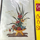 Vintage Quinella Needlework Crewel Embroidery Kit Oriental Beauty Georgia Ball 