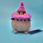 Pusheen Box Halloween Witch Hat Gray Plush 5  Doll Mascot Toy Cat