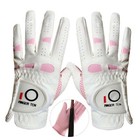 Golf Gloves Pair Womens Ladies Left Right Hand All Weather Fit Size S M