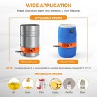 Metal Drum Heater 120v Pail Heating Band For 55 Gal Barrel 5   68 5 Inch Honey O
