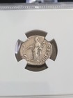 Antoninus Pius Ar Denarius     Ngc Vf  Ancient Roman Silver Coin  5 Good Emperor