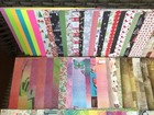 Huge 6x6 Scrapbook Paper Lot 1 150 Sheets many Themes   Patterns new