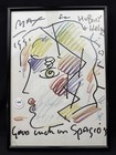 Signed 1999 Peter Max    rare    Beautiful  Print    New Frame Spagio s