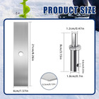 Ice Fishing Auger Drill Attachment With 8 2  Plate For 1 2  Drill Adapter