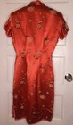 Vintage Cheongsam Qi Pao Dress Size 38 Traditional Chinese Gown See Blemishes