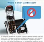 At t Cordless Phone Answering Machine Call Block Intercom 5 Handsets Long Range