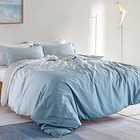  Twin Size Printed Duvet Cover Set For Kids With Twin twin Xl Ombre Grey Blue