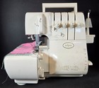 Rare Baby Lock Eclipse Serger Machine Model Ble1 W  Pedal   Manual just Serviced