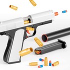 2pack M1911 Eva Soft Foam Ejection Toy Blaster  Shooting Small  Black brown 