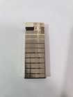 Vtg Colibri Lighter Electro Quartz Gold Tone Etched Clean Tested 