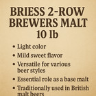 Briess Briess 2-row Brewers Malt 10 Lb