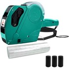 Mx-5500 8 Digits Price Tag Gun With 5000 White Sticker Labels And 3 Ex