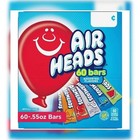  airheads Chewy Candy Bars     60 Count Assorted Flavors  33 Oz Bag Free Ship