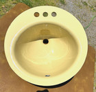 Vintage Kohler Cast Iron Bathroom Sink 18  X 18  New Old Stock 2910-18 -6s W rim