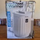 Ihome Luxury 20l Towel blanket Warmer W inner Fragrance Pad Holder  White
