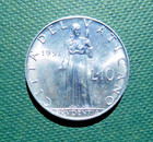 Vatican City  1951 10 Lire  Y 52 1  With Pope Pius Xii  Grade Unc  Free Shipping