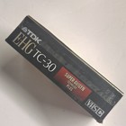 Tdk Extra High Grade E-hg Tc-30 Vhs-c Camcorder Video Cassette Sound Color