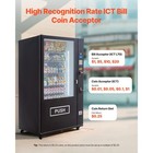 60 Slots Combo Vending Machine Ict Bill coin Acceptor Refrigerated Drink Snack