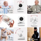 Axvue E612 Video Baby Monitor Two-way 2 4 Ghz 4 3  Lcd Screen   2 Camera - New   