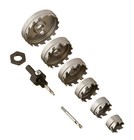 Blair Hole Cutter Kit     10-pc Hole Saw Set     Metal Working Tools     Large Holes