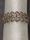 Antique Edwardian Rare Art Nouveau Silver Filigree Bracelet 7 5 